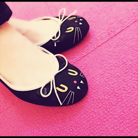 SOLD Tokidoki X London Sole Evil Kitty Cat Flats - Picture 5 of 5